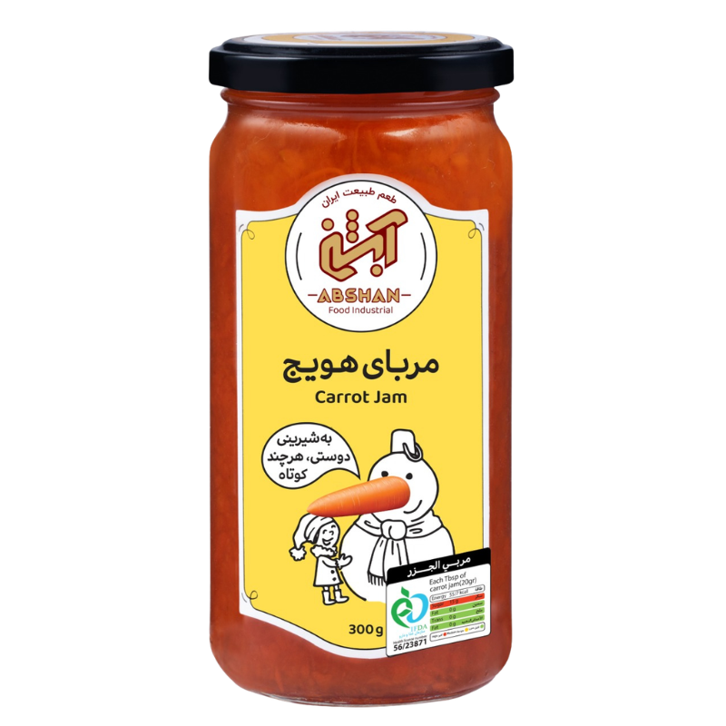 CARROT JAM (ABSHAN) 300g — Buy in Dubai and UAE
