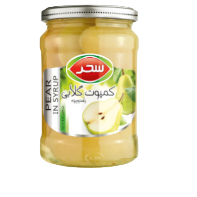 PEAR COMPOTE IN SYRUP (SAHAR) 660g — Buy in Dubai and UAE