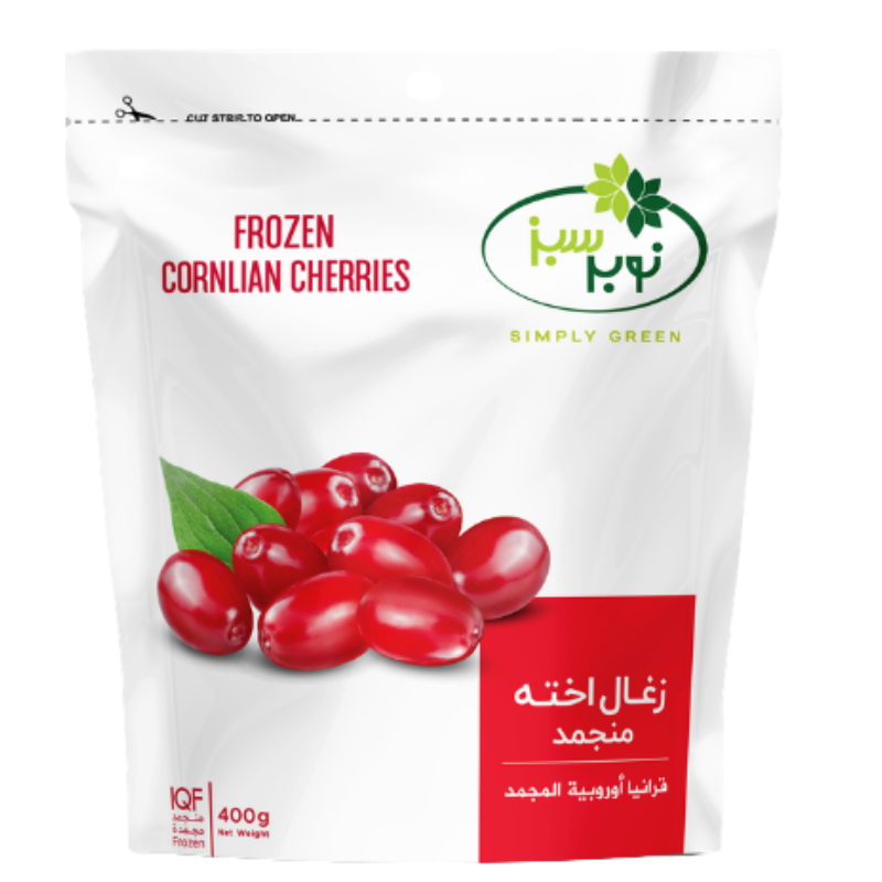 FROZEN CORNLIAN CHERRIES (NOBAR SABZ) 400g — Buy in Dubai and UAE