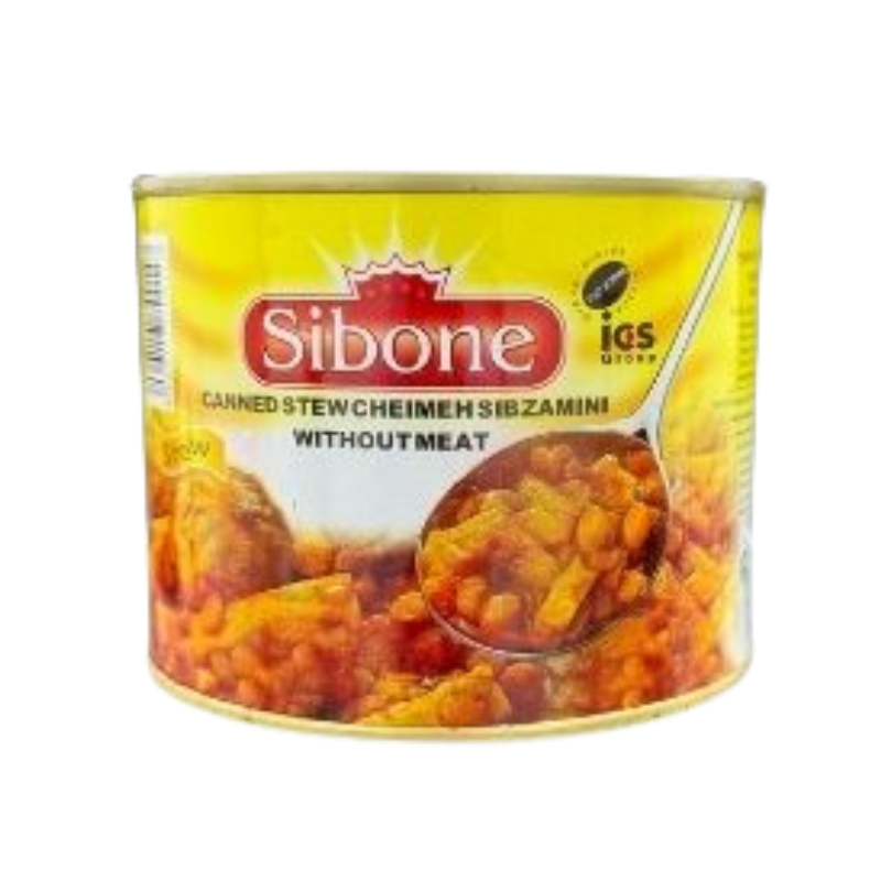 CANNED STEW GHEIME SIBZAMINI STEW WITHOUT MEAT (SIBONE) 450g — Buy in Dubai and UAE