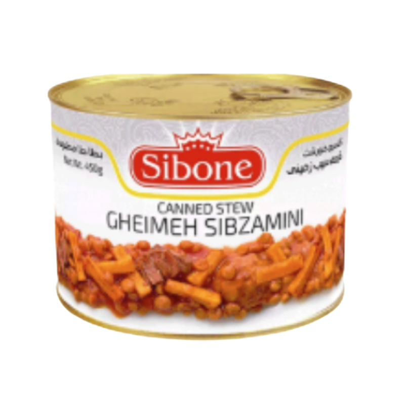 CANNED GHEIMEH SABZI STEW WITH MEAT (SIBONE) 450g — Buy in Dubai and UAE