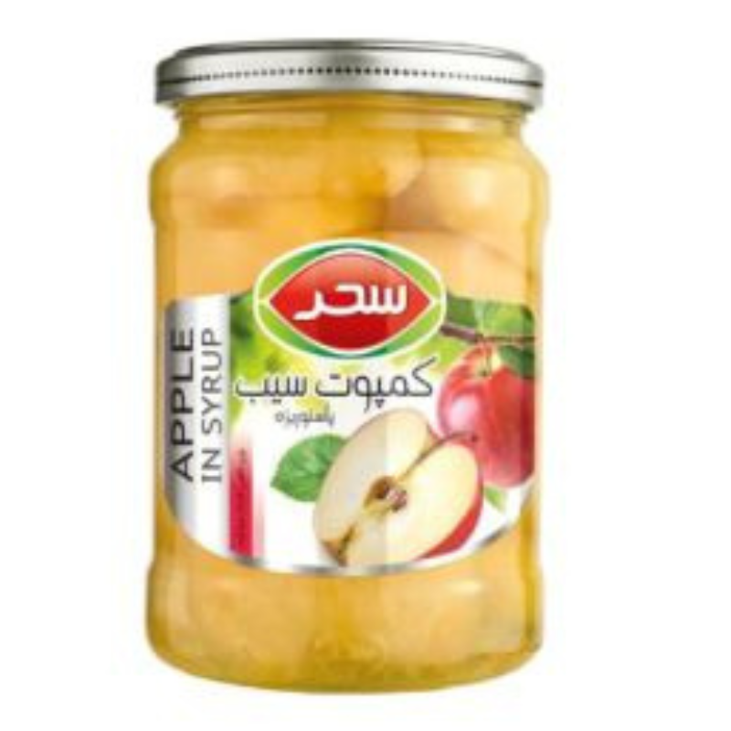 APPLE COMPOTE IN SYRUP (SAHAR) 580g — Buy in Dubai and UAE