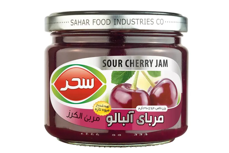 SOUR CHERRY JAM-390g (Sahar) 390g — Buy Online in Dubai & UAE on Taranteen