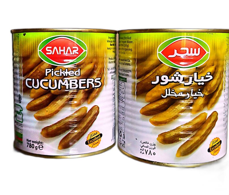 Pickled Cucumbers Excellent (fermented) (Sahar) 780 — Buy Online in Dubai & UAE on Taranteen
